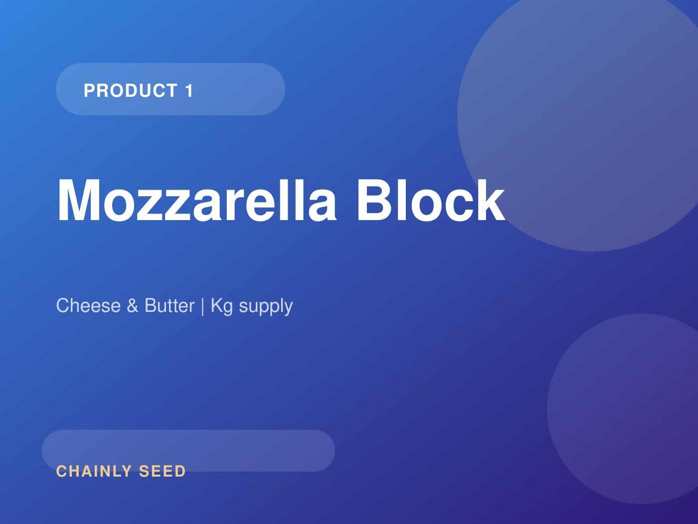 Mozzarella Block