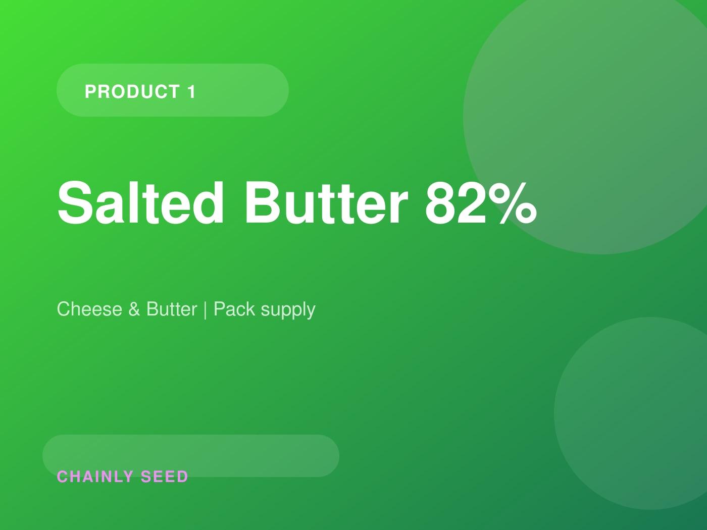 Salted Butter 82%