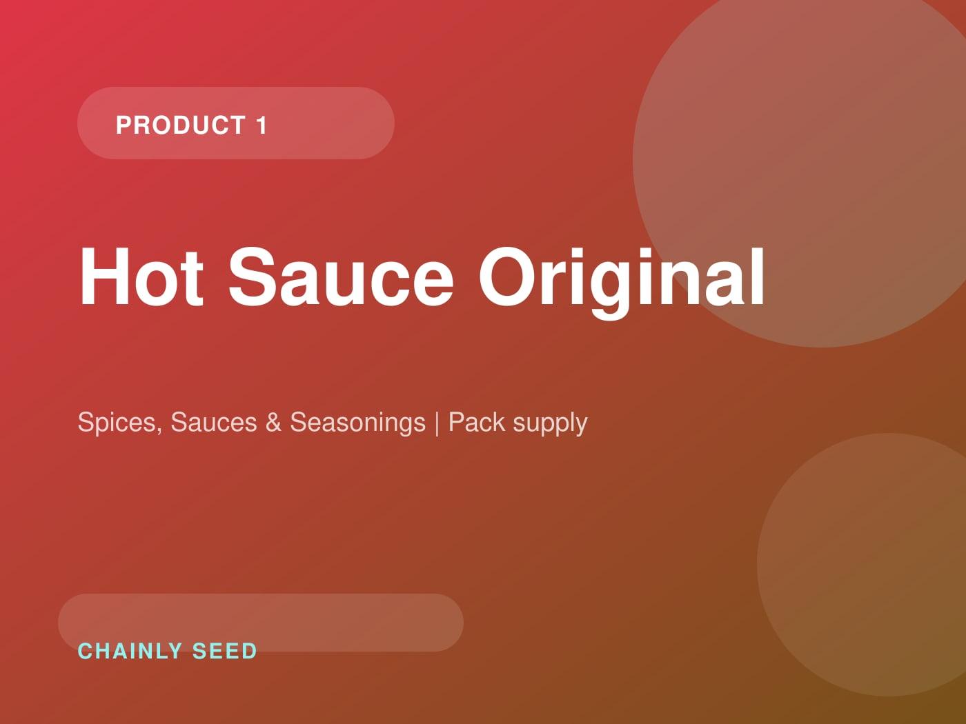 Hot Sauce Original